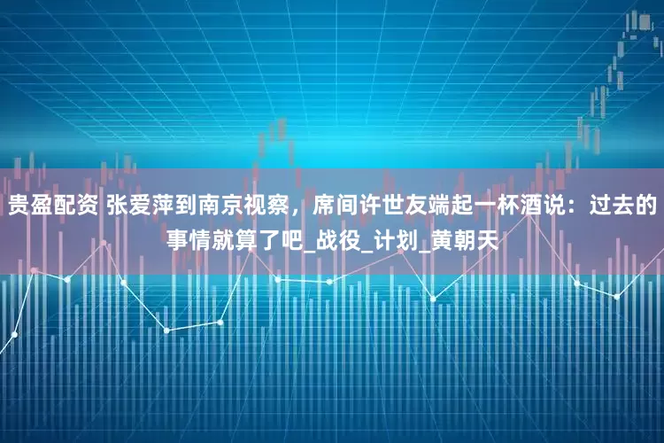 贵盈配资 张爱萍到南京视察，席间许世友端起一杯酒说：过去的事情就算了吧_战役_计划_黄朝天